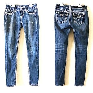 LA IDOL skinny jean size 3